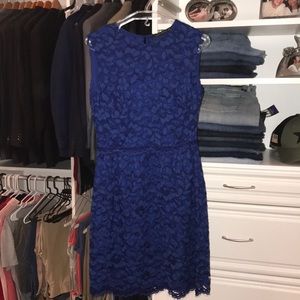 Zara Blue Lace Dress S